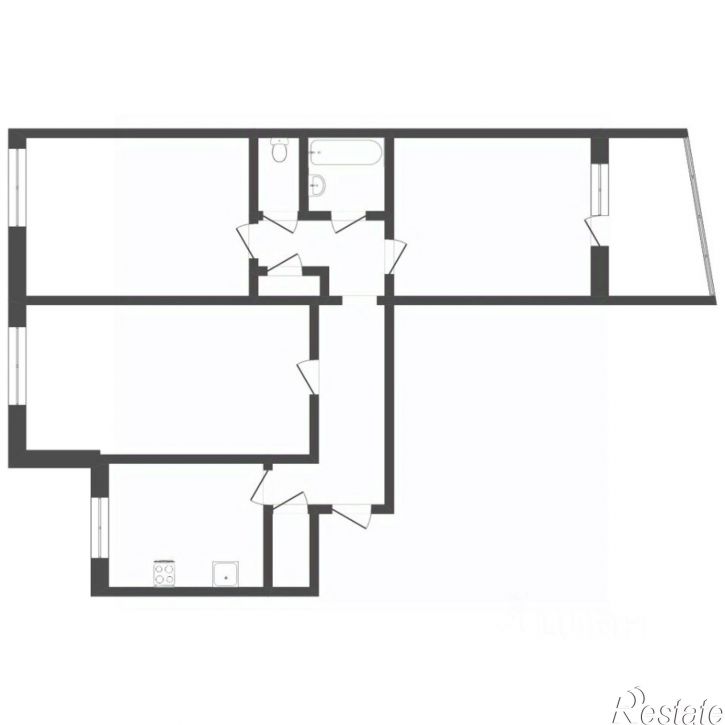 3-комн квартира Широтная улица, 13,  д. 13