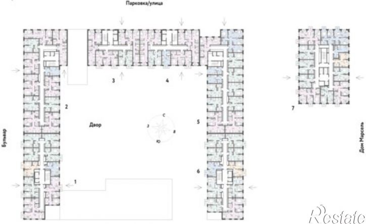 2-комн квартира в новом доме ул Береговая, 80,  д. 80
