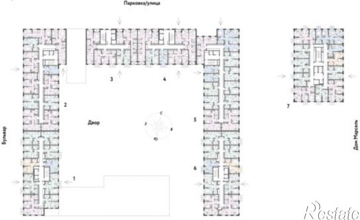 2-комн квартира в новом доме ул Береговая, 80,  д. 80