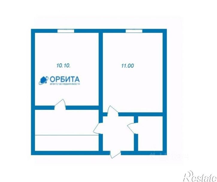2-комн квартира улица Республики, 248,  д. 248