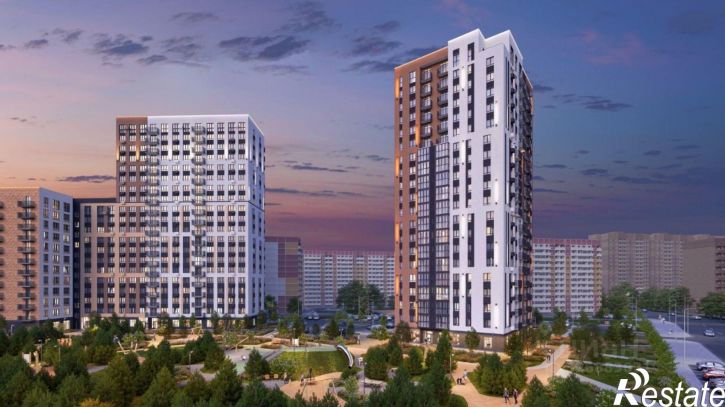 2-комн квартира в новом доме Арктическая улица, 16
