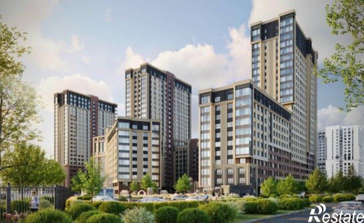 3-комн квартира в новом доме ЖК Секреты