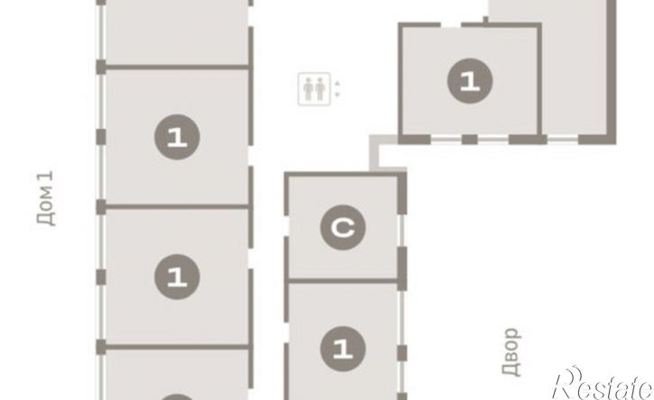 1-комн квартира улица Республики, 205 к2,  д. 205 к2