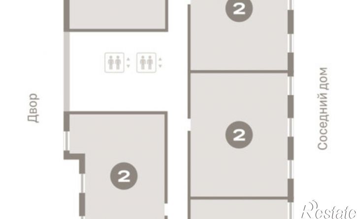 2-комн квартира улица Республики, 205 к2,  д. 205 к2
