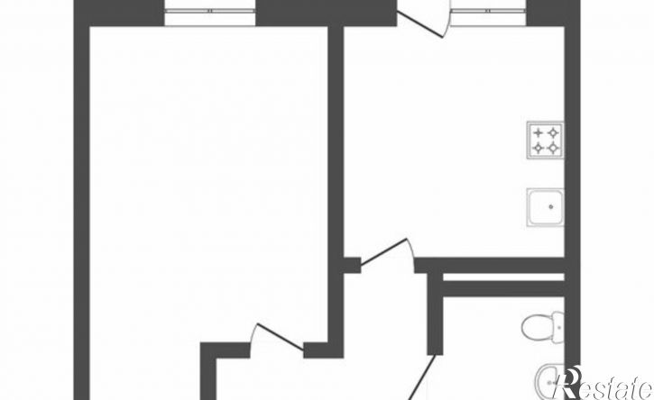 1-комн квартира ул Прокопия Артамонова, 4,  д. 4
