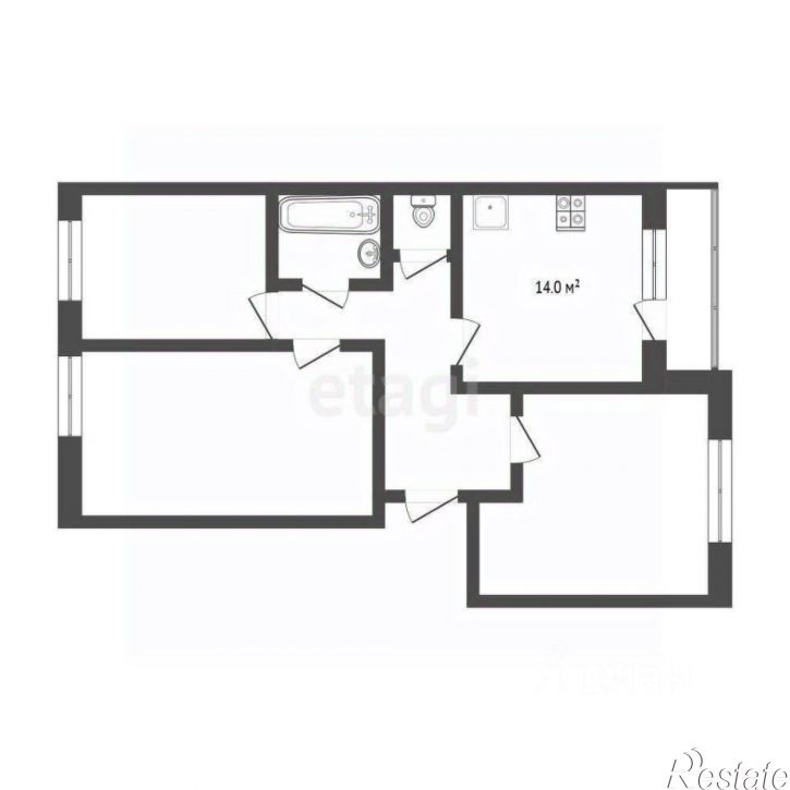 3-комн квартира ул Червишевский тракт, 45 10,  д. 45 10,  к. 10