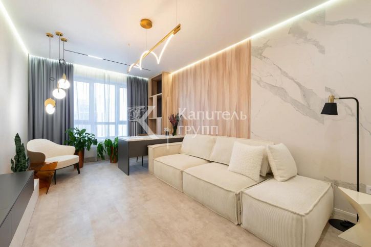 3-комн квартира улица Пожарных и Спасателей, 1к1