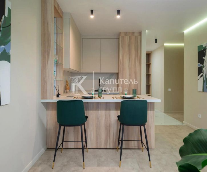 3-комн квартира улица Пожарных и Спасателей, 1к1