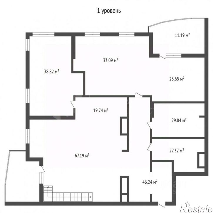 3-комн квартира улица Мельникайте, 30 к3,  д. 30 к3
