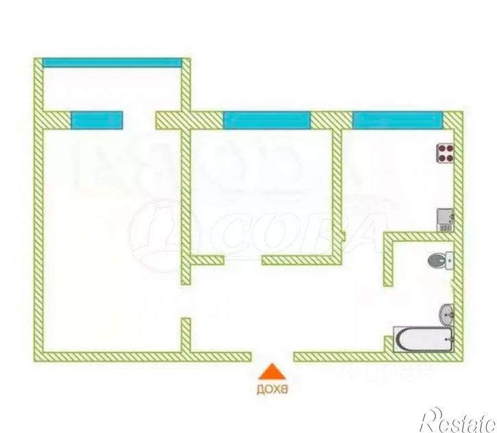 2-комн квартира ул Минская, 5,  д. 5