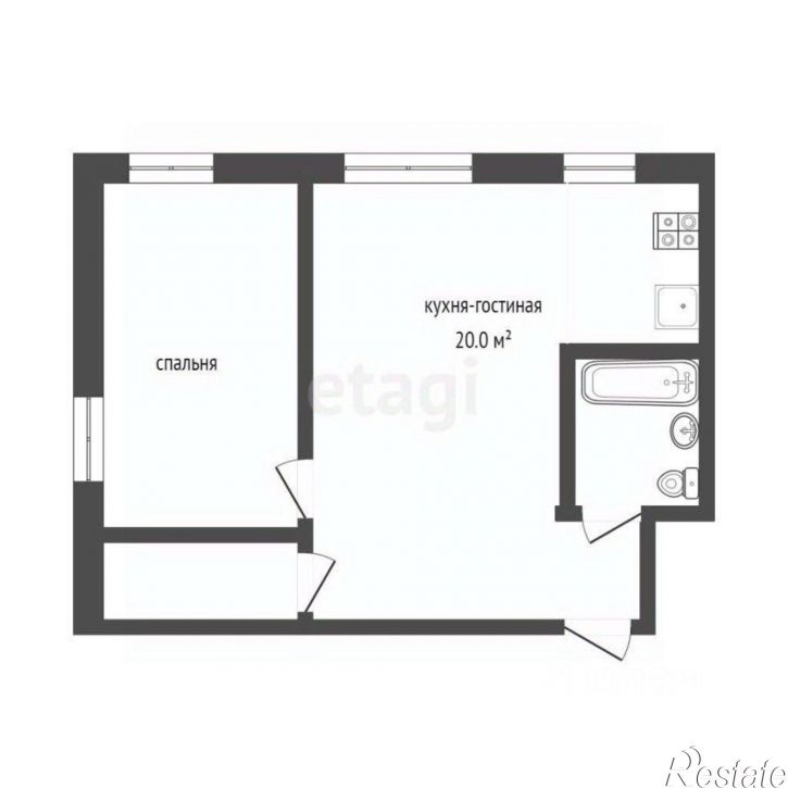 1-комн квартира Ямская улица, 99,  д. 99