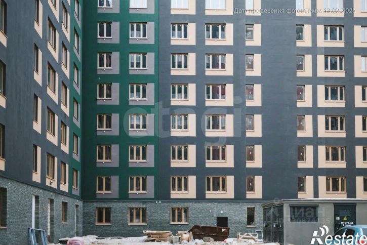 1-комн квартира в новом доме улица Республики, 204 к12,  д. 204 к12