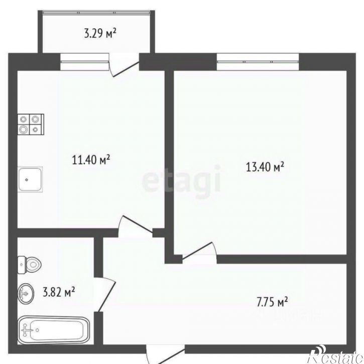1-комн квартира Ставропольская улица, 97 к4,  д. 97 к4