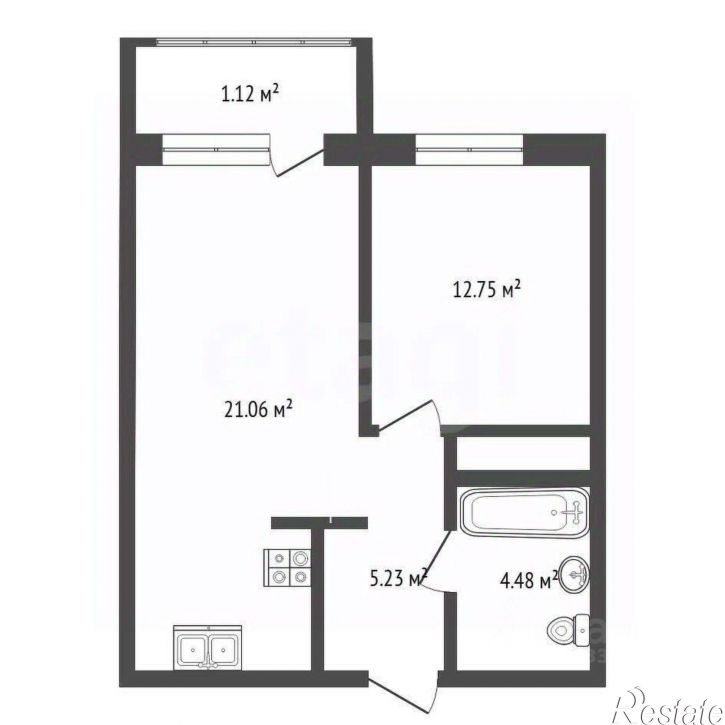 1-комн квартира ул Одесская, 5а,  д. 5а