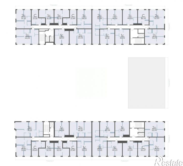 2-комн квартира в новом доме ул Сергея Корепанова, 34,  д. 34