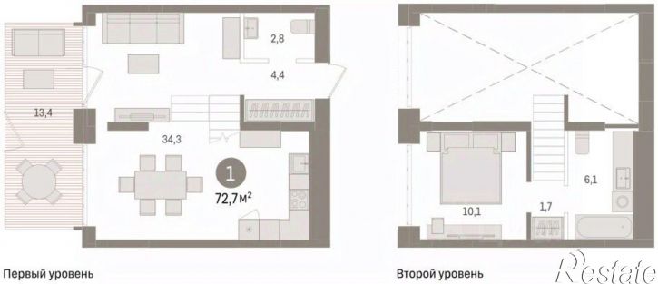 2-комн квартира в новом доме ул Урайская, 59,  д. 59