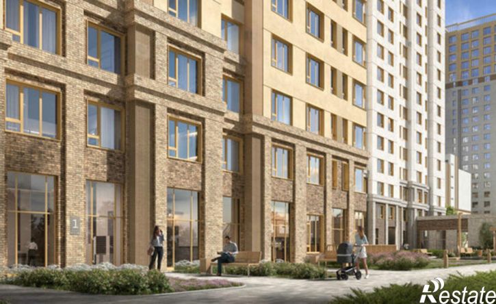 1-комн квартира в новом доме Лесопарковая улица, 22