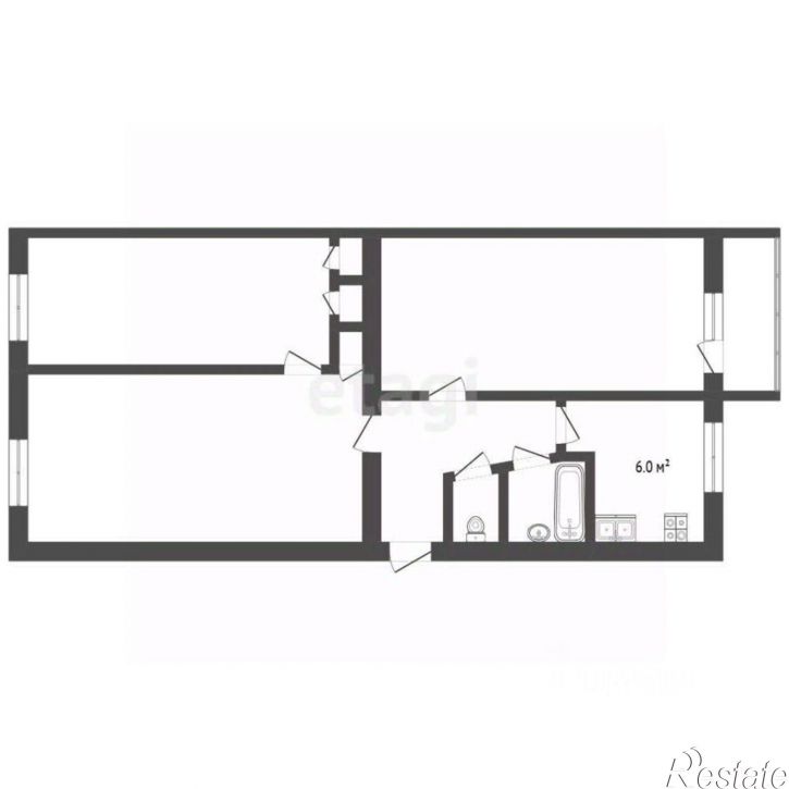 3-комн квартира ул Мельникайте, 50,  д. 50