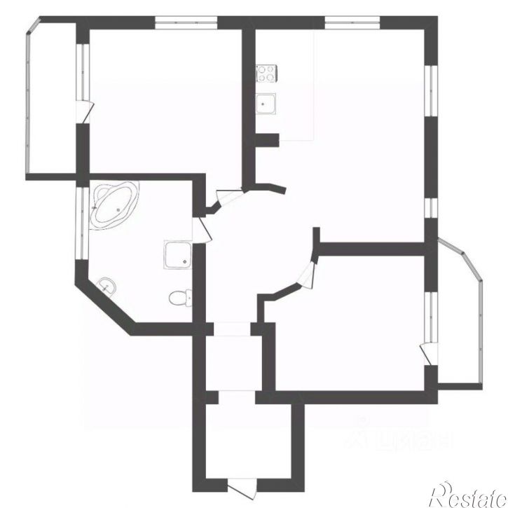 3-комн квартира Советская улица, 51 к2,  д. 51 к2