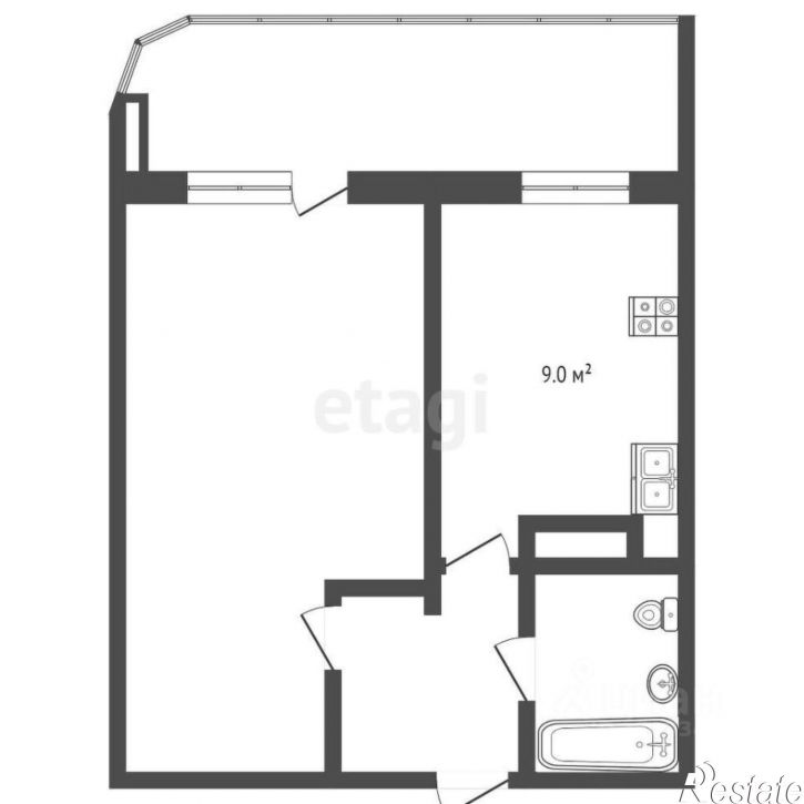 1-комн квартира ул Домостроителей, 16а,  д. 16а