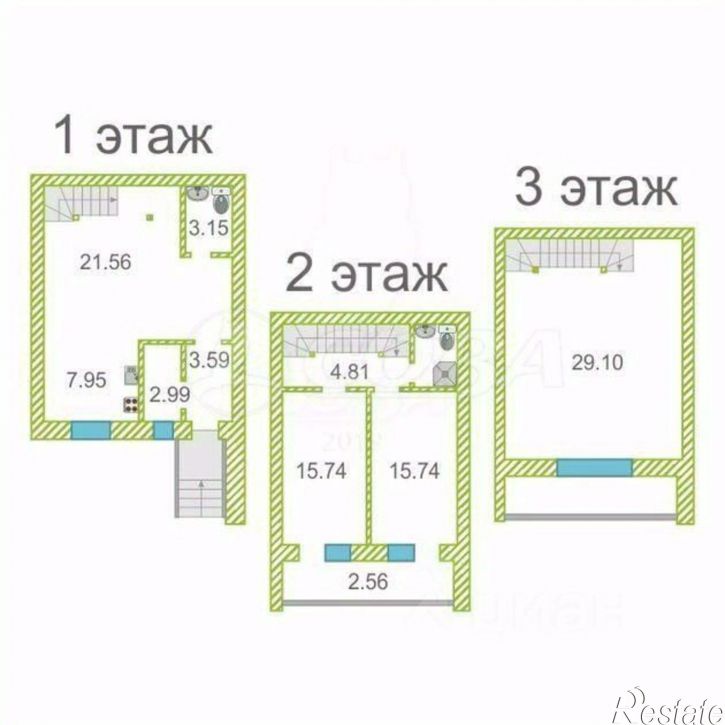3-комн квартира ул Владимира Соболевского, 4,  д. 4