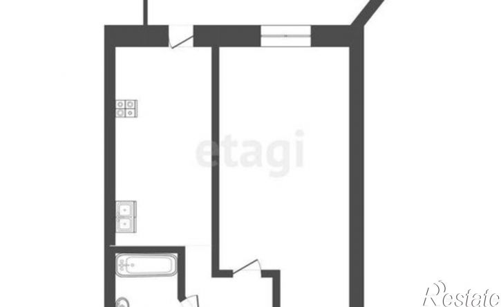 1-комн квартира ул Коммунаров, 35,  д. 35