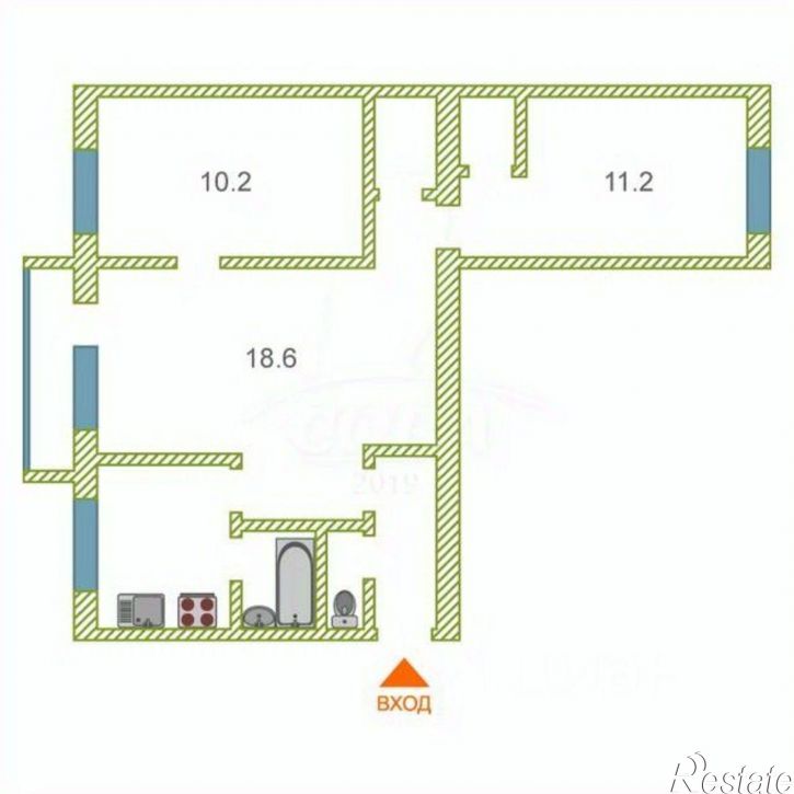3-комн квартира ул Парфенова, 22,  д. 22