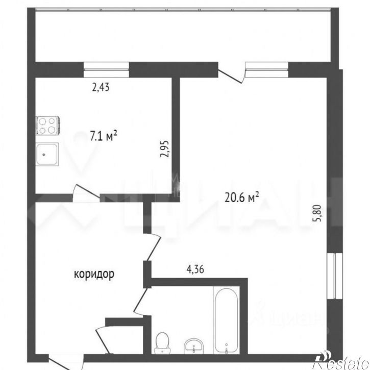1-комн квартира Ткацкий проезд, 10,  д. 10