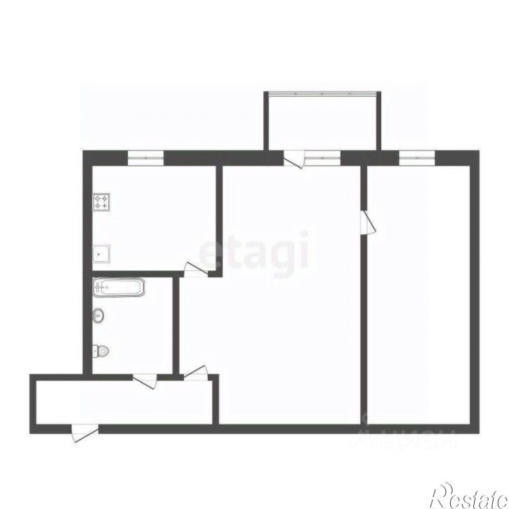 2-комн квартира пр-д Геологоразведчиков, 50,  д. 50