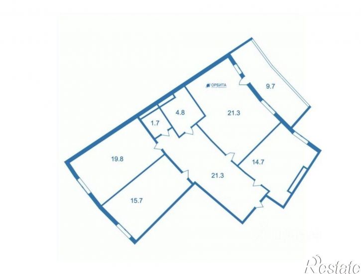 3-комн квартира ул Дружбы, 75,  д. 75