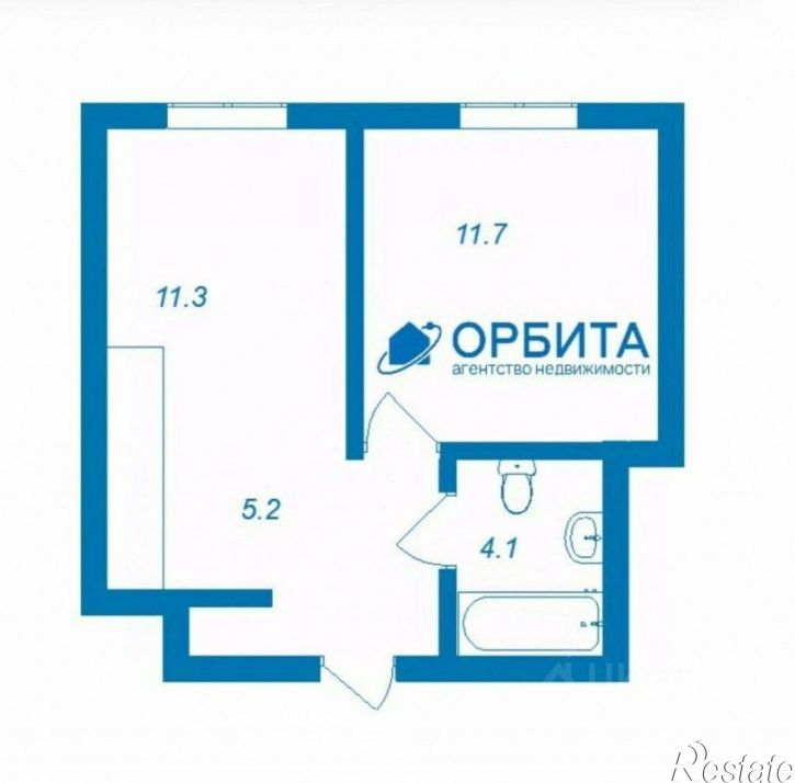 1-комн квартира ул Новгородская, 20,  д. 20