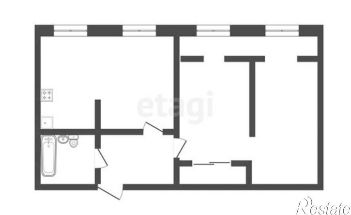 3-комн квартира ул Самарцева, 34,  д. 34