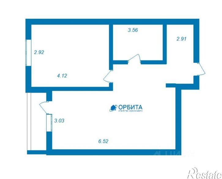 1-комн квартира Тюмень, ул. Николая Глебова