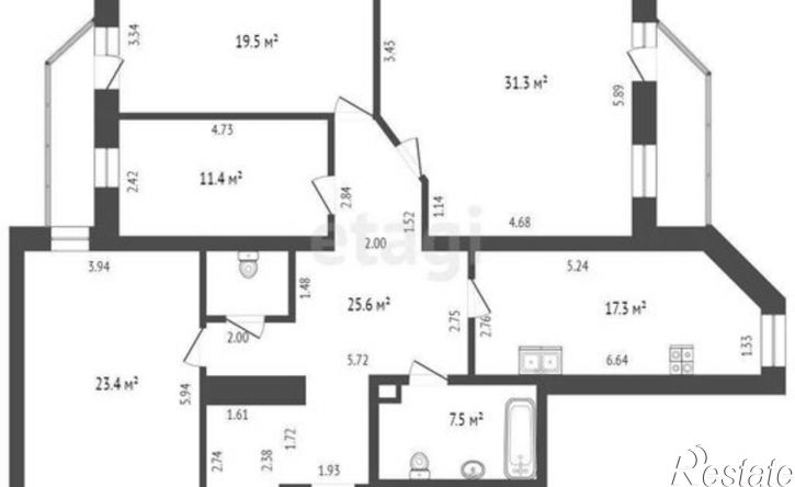 4-комн квартира Шаимский пр-д, 12,  д. 12