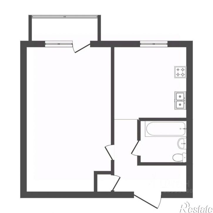 1-комн квартира ул Игримская, 28,  д. 28