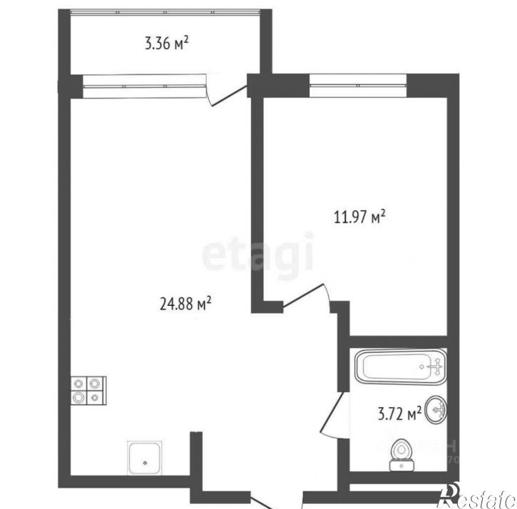 2-комн квартира улица Павла Никольского, 10к1