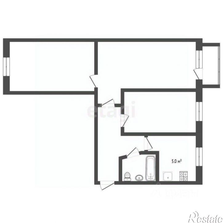 3-комн квартира пр-д Геологоразведчиков, 22,  д. 22