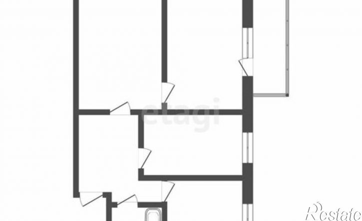 3-комн квартира ул Буденного, 1,  д. 1