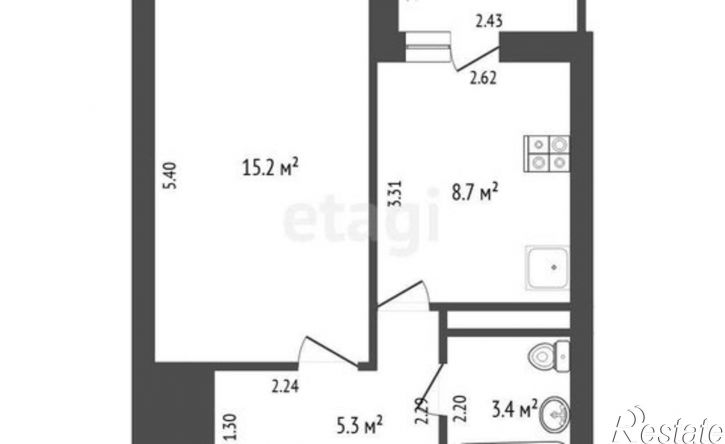 1-комн квартира ул Ветеранов труда, 11 1,  д. 11 1,  к. 1