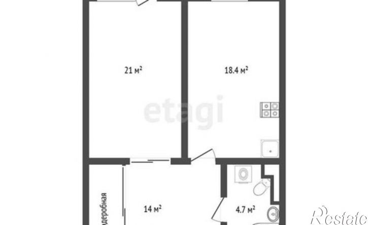1-комн квартира ул Салтыкова-Щедрина, 58/3,  д. 58/3