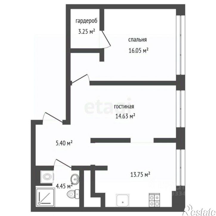 2-комн квартира ул Газовиков, 34,  д. 34