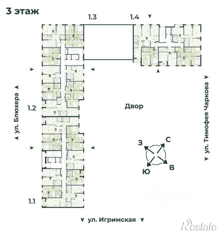 2-комн квартира в новом доме ул Королева, 22,  д. 22
