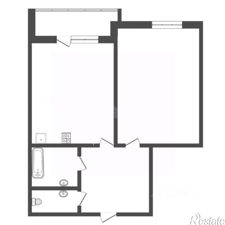 1-комн квартира ул Мельникайте, 2 9,  д. 2 9,  к. 9
