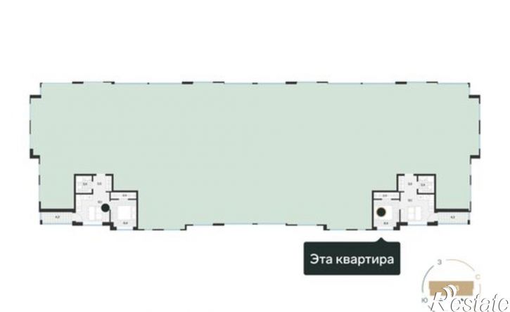 1-комн квартира ул Игоря Комиссарова, 25,  д. 25