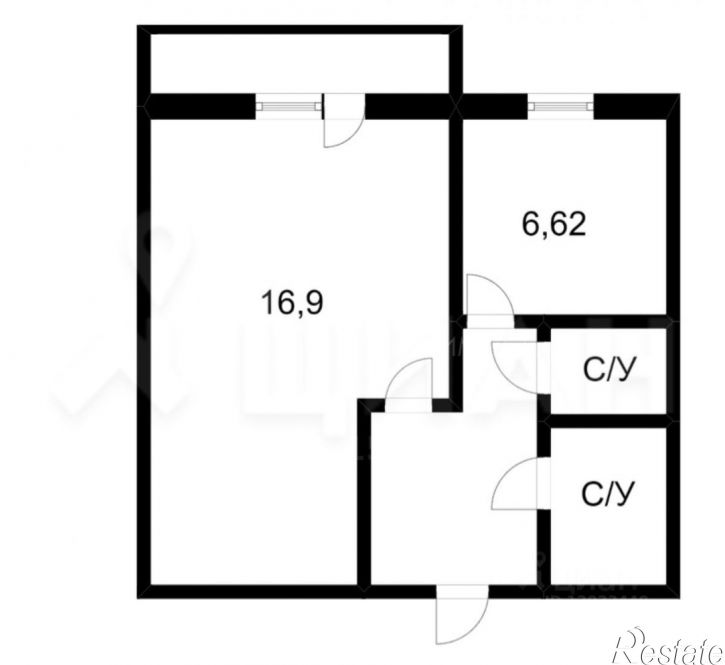1-комн квартира ул Федюнинского, 7,  д. 7