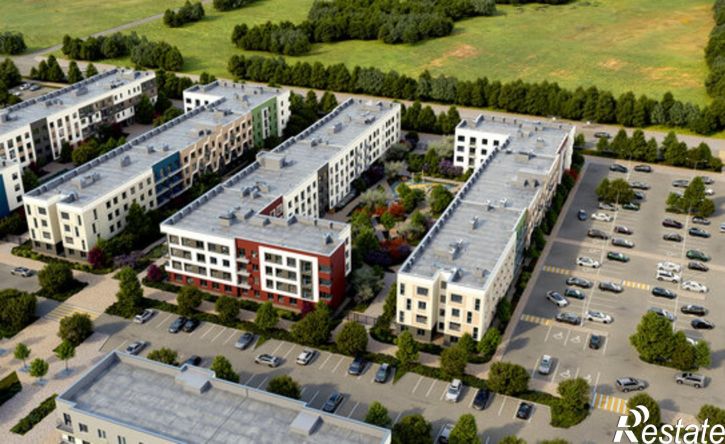 1-комн квартира в новом доме жилой квартал Зелёные Аллеи