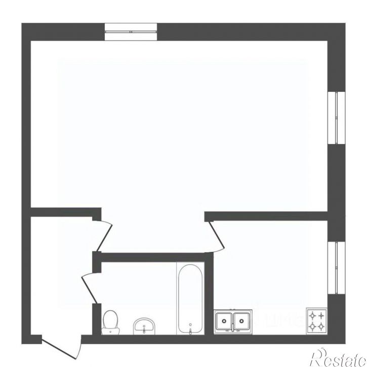 1-комн квартира ул Мира, 31,  д. 31