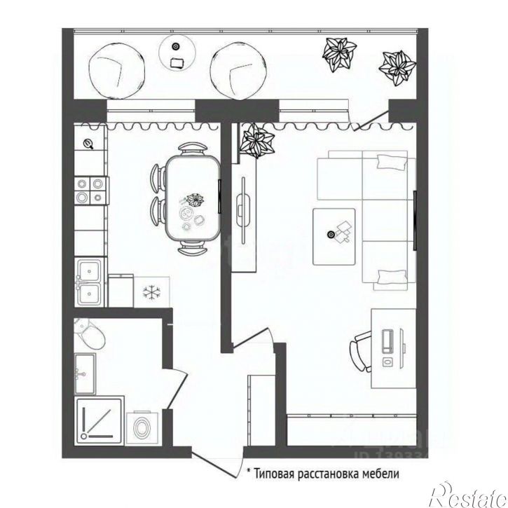 1-комн квартира ул Ямская, 98д,  д. 98д