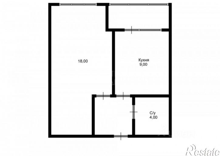 1-комн квартира ул Малышева, 16 1,  д. 16 1,  к. 1