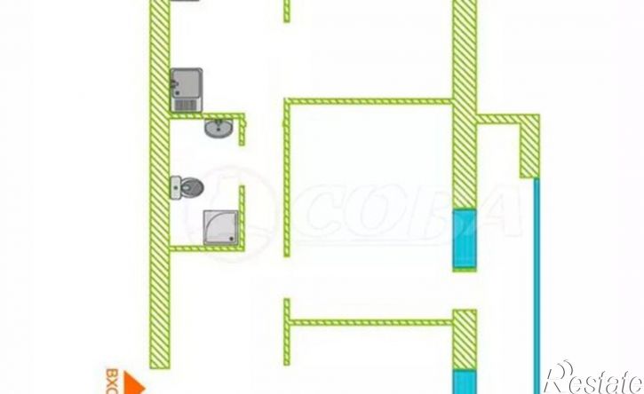 3-комн квартира ул Монтажников, 6,  д. 6